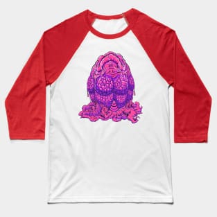 Alien egg in purple Baseball T-Shirt